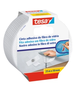 NASTRO ADESIVO IN FIBRA DI VETRO "FIBERGLASS", 50 MM X 25 MT - TESA